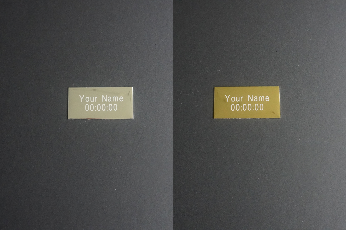 Custom Plaque: Name & Race time
