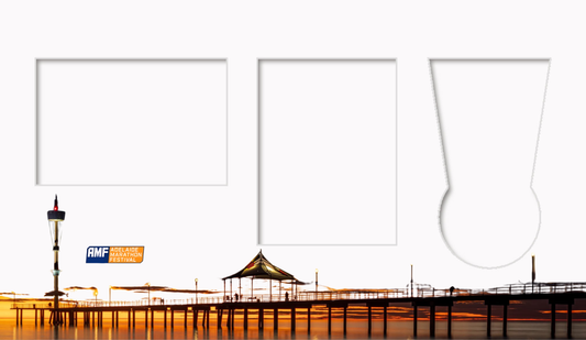 Adelaide Marathon Medal, Map & Bib Display Frame - NEW