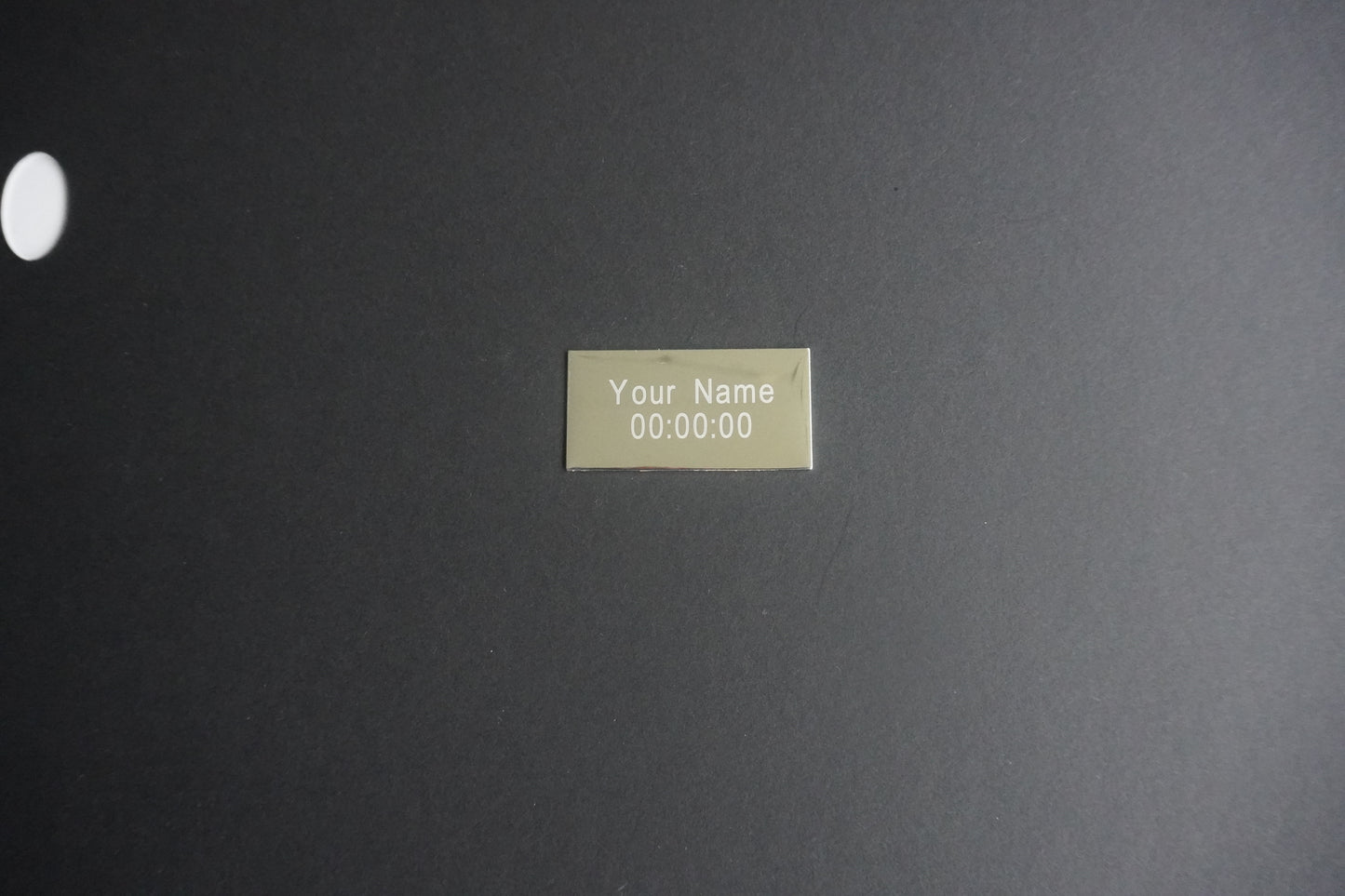 Custom Plaque: Name & Race time