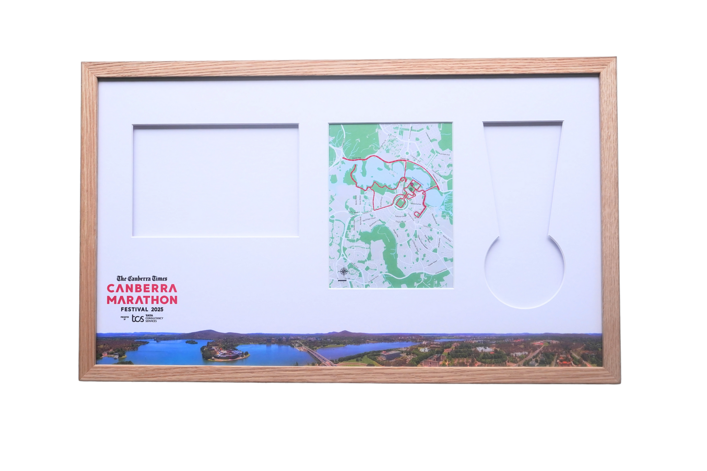Canberra Marathon Medal, Map & Bib Display Frame - The Original