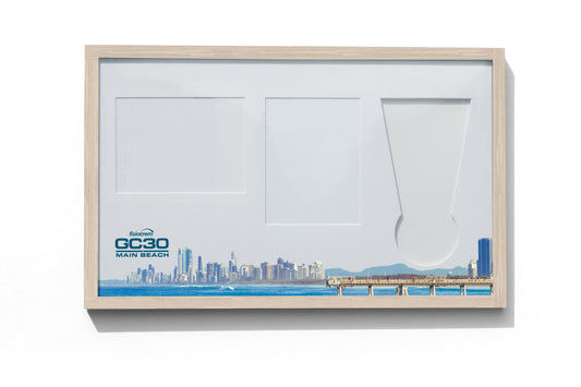Fisiocrem GC30 Medal, Map & Bib Display Frame - The Original
