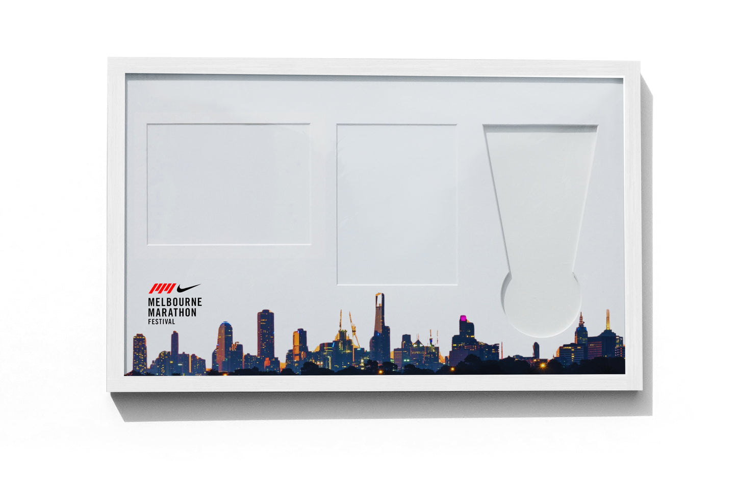 Melbourne Marathon Medal, Map & Bib Display Frame - The Original