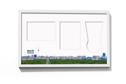 BMW Berlin Marathon Medal, Map & Bib Display Frame - The Original